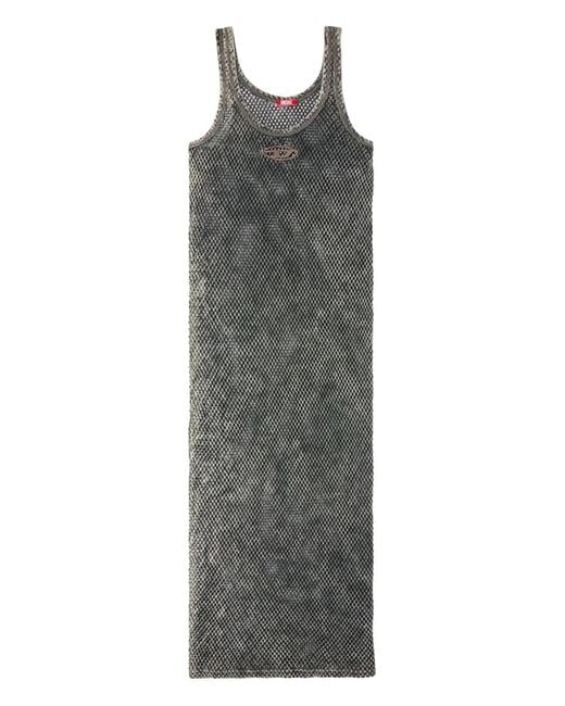DIESEL Gray Maeve-Utlt Mesh Tank Dress