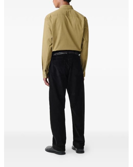 Studio Nicholson Green Solst Hest-Pocket Shirt for men