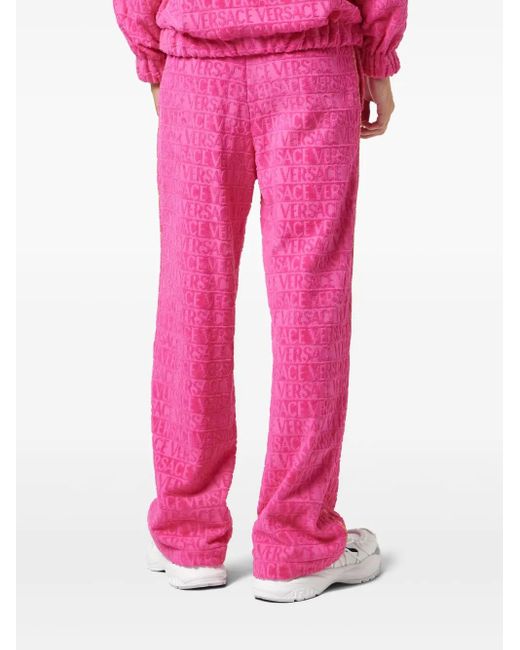 Versace I Love Baroque トラックパンツ Pink