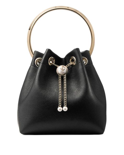 Jimmy Choo Black Bon Bon Mini Bag