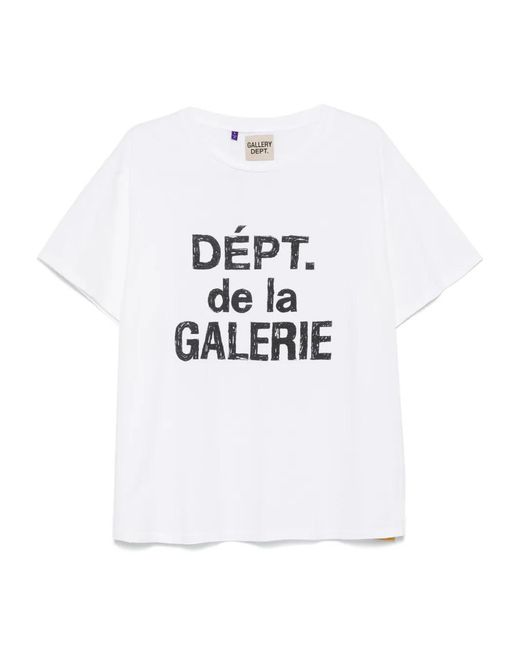 GALLERY DEPT. White Dept De La Galerie T-Shirt