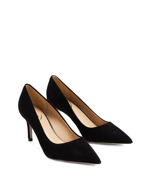 Sam Edelman Black Vienna Pointed Pumps