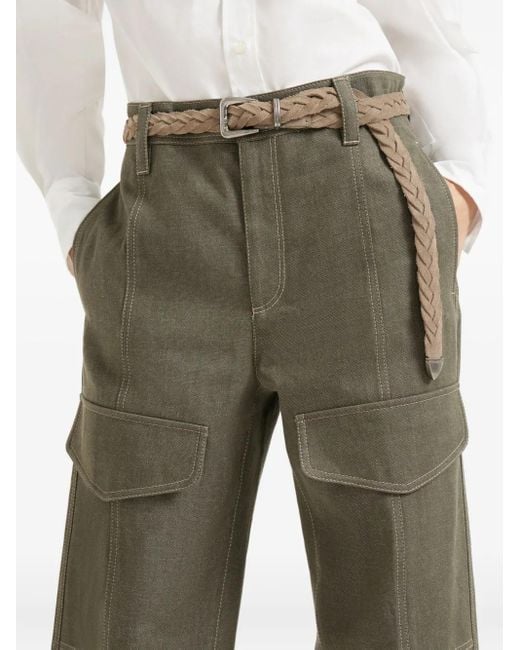 Brunello Cucinelli カーゴパンツ Green