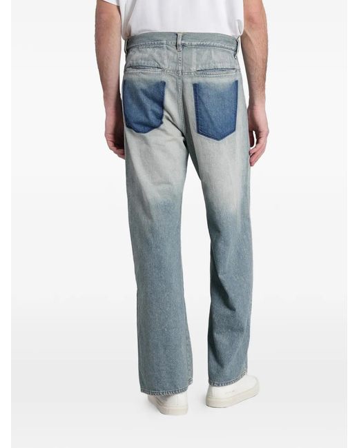Jean Ample À Effet Délavé Attachment pour homme en coloris Blue