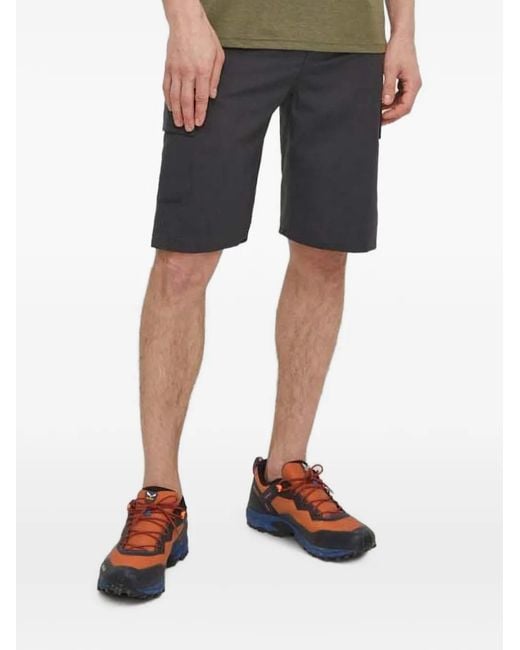 The North Face Blue Logo-Detail Cargo Shorts for men