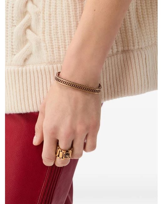 Versace Metallic Axis Bracelet for men
