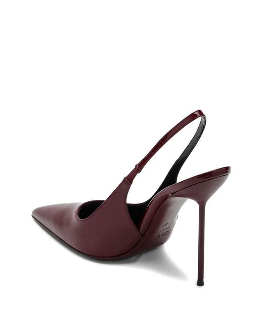 Paris Texas Purple Slingback Pumps