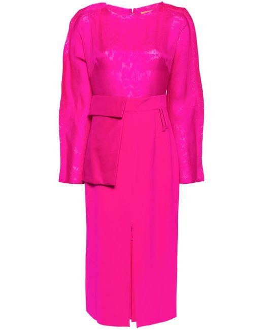 Vestido de tubo SGFelicity Stine Goya de color Pink