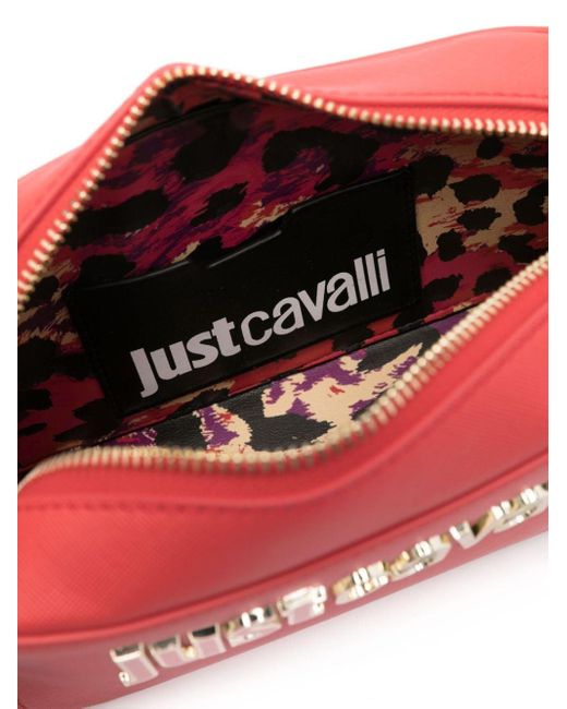 Mini sac à plaque logo Just Cavalli en coloris Red