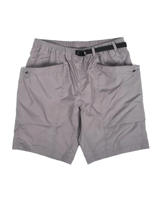 Bermudas Cargo Con Cinturón Goldwin de hombre de color Gray