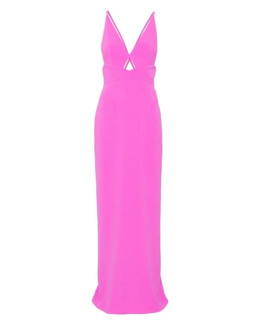 Solace London The Milly マキシドレス ピンク | Lyst