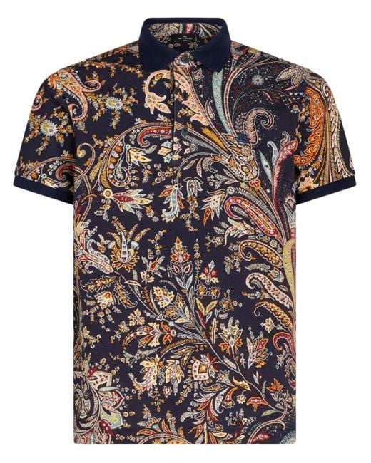 Etro Black Polo for men