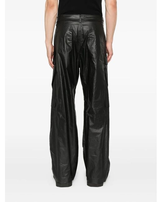 Pantalones con bolsillos tipo cargo Rick Owens de hombre de color Gray
