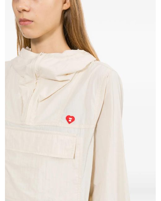 AAPE BY A BATHING AP Natural Hooded Pocket Jacket