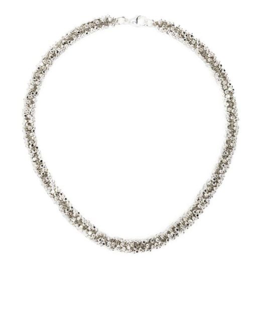 Jean-Francois Mimilla Natural Bead-embellished Necklace