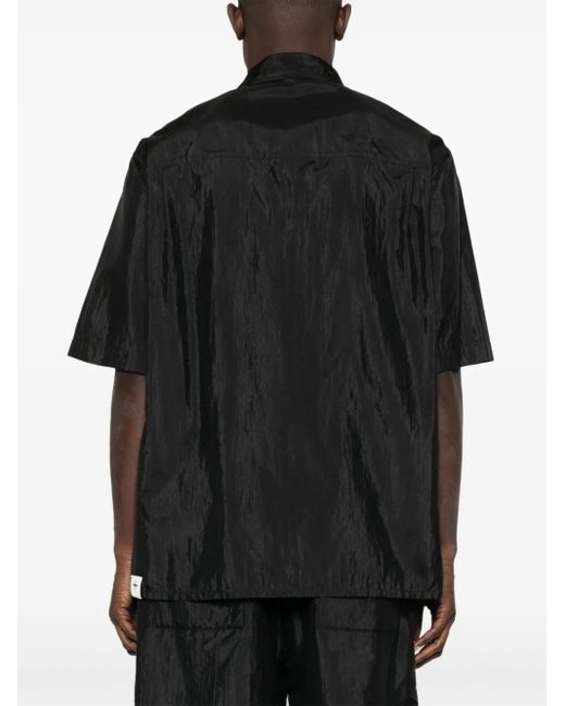 Jil Sander Black Short Sleeve Shirt for men