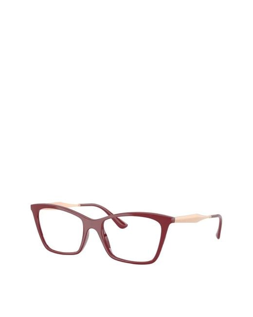 Vogue Eyewear Red Cat-Eye-Frame Glasses