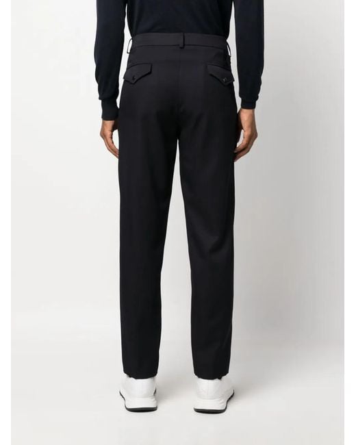 Moncler Blue 23Fw Straight Pants for men
