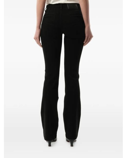 Fax Copy Express Black Skinny-Fit Stretch-Denim Jeans