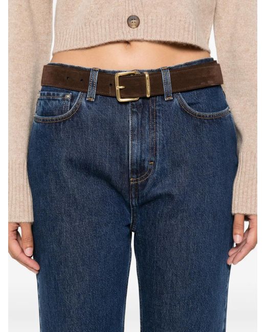 Loulou de Saison Blue Straight Leg Jeans