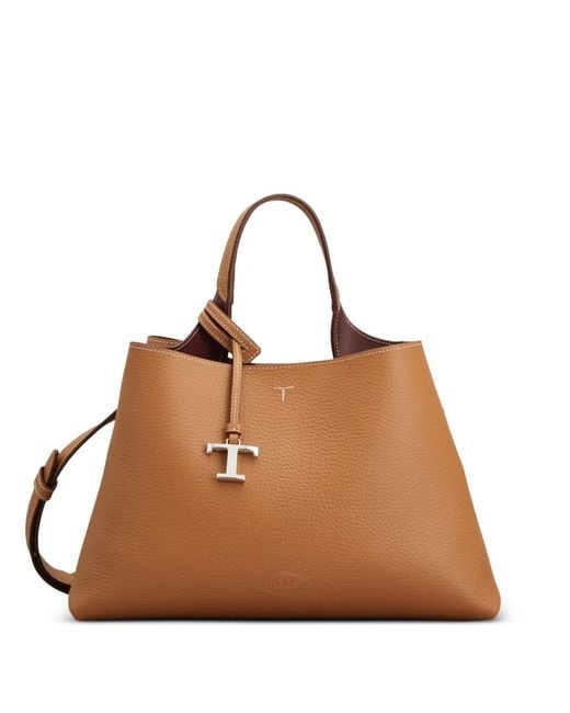 Tod's Brown Small Leather Handbag