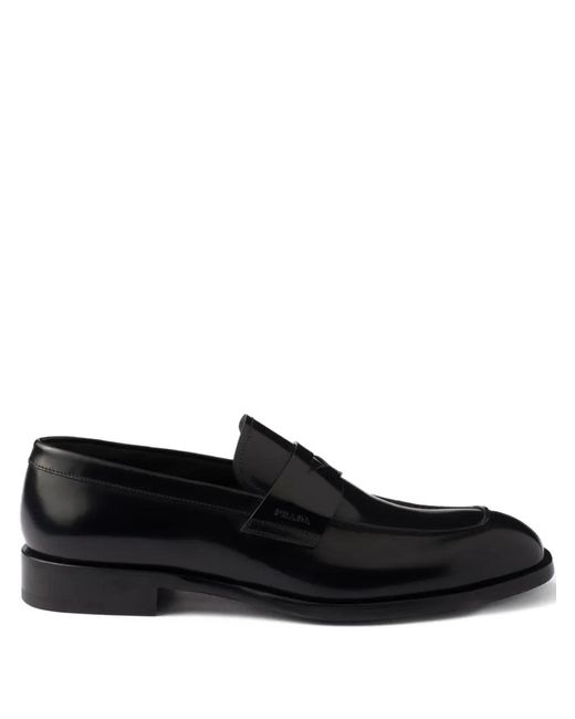 Prada Black Stylish Moccasins for men