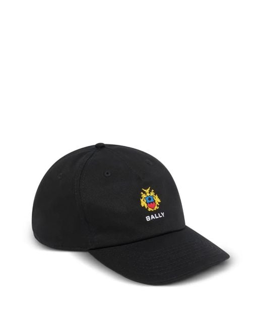 Bally Baseballkappe Aus Baumwolle in Black für Herren