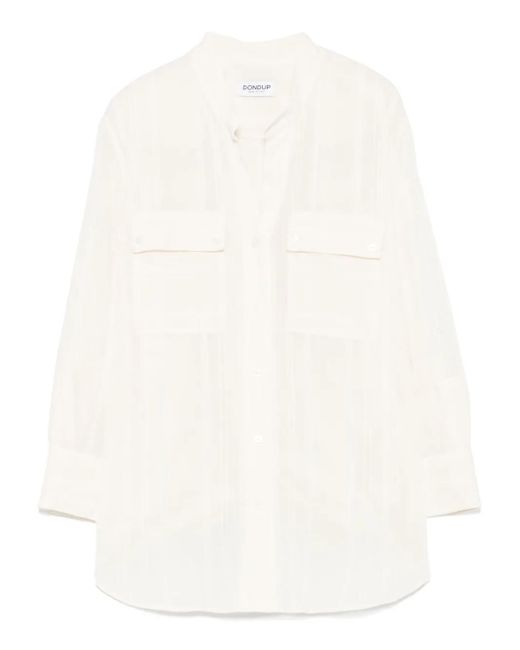 Dondup ストライプ シャツ White