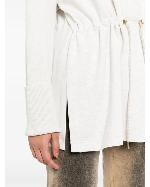 Varley White Ethel Sweatshirt