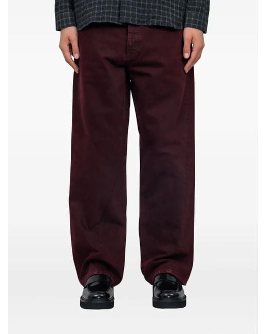 sunflower Hose mit weitem Bein in Red für Herren