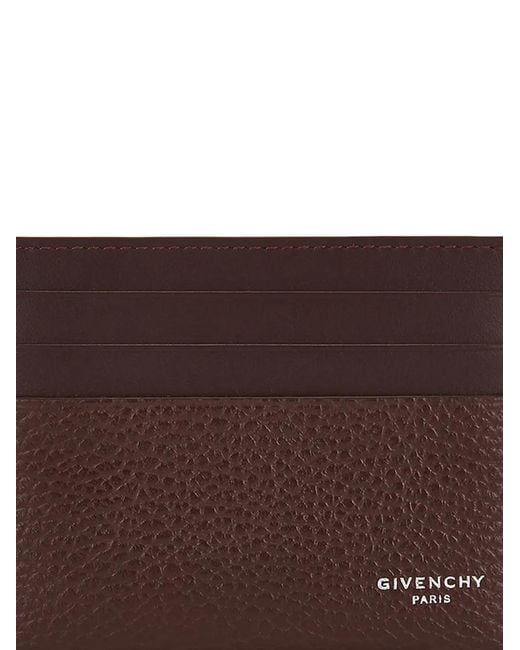 Givenchy Brown Card Holder for men