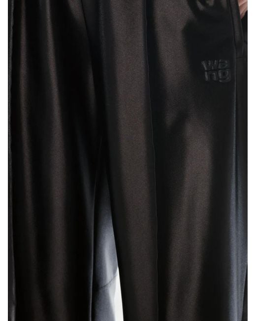 Alexander Wang サテン トラックパンツ Black