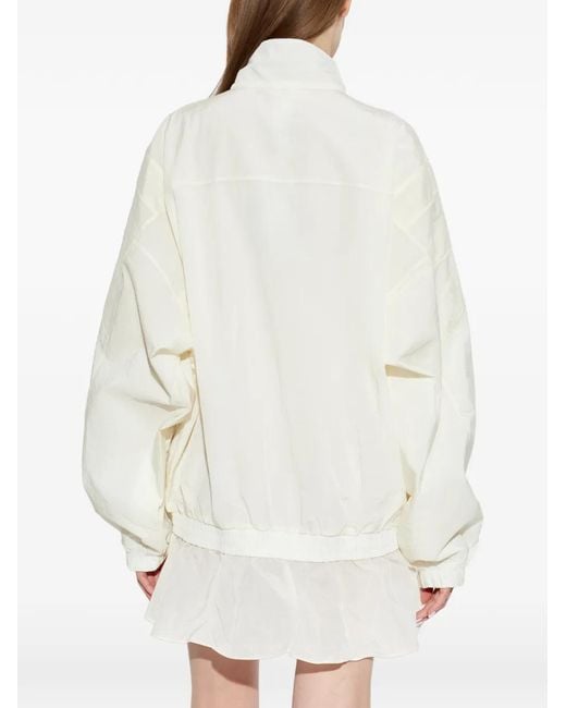 Adidas White Veste Brodée Santiago