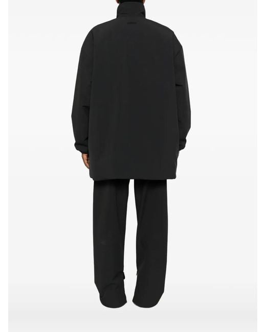 Fear Of God Black Single-Breasted Coat for men