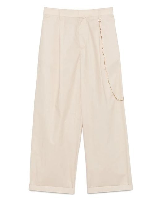 DARKPARK White Danielle Trousers