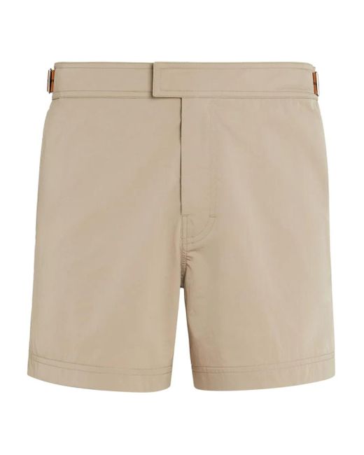 メンズ Zegna 232 Road トランクス水着 Natural