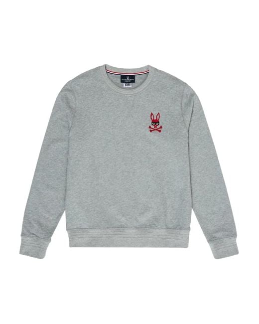 Sudadera Rawson Mischief Bunny Psycho Bunny de hombre de color Gray