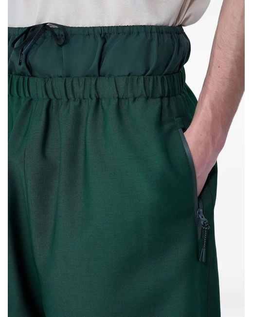 Lacoste Broek Met Elastische Taille in het Green voor heren