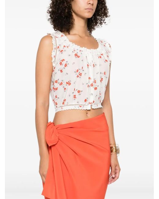 Doen White Traveler Blouse