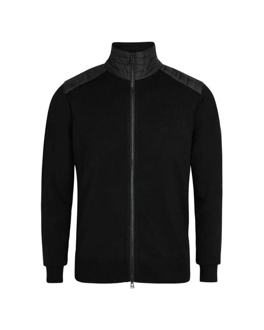 Belstaff Black Kelby Cardigan for men