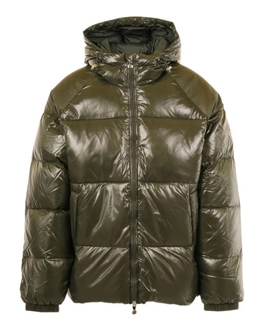 Pyrenex Green Hooded Padded Jacket