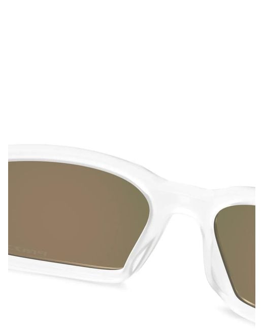 Oakley Red Rectangle-Frame Sunglasses