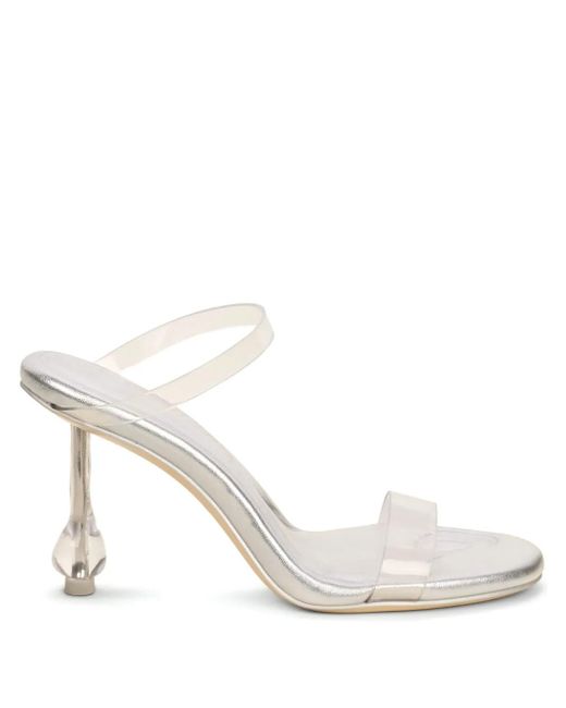 Cult Gaia White 90Mm Demi Sandals