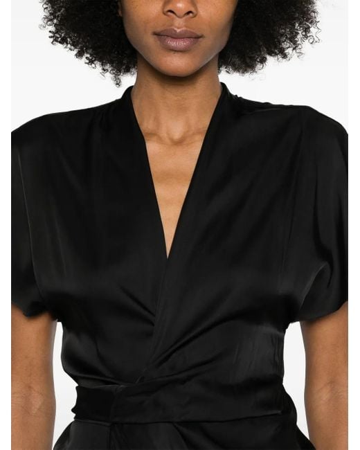 Rick Owens ラップドレス Black
