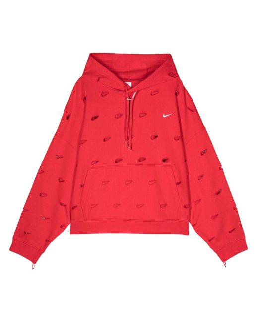 Sudadera Swoosh con capucha de x Jacquemus Nike de color Red