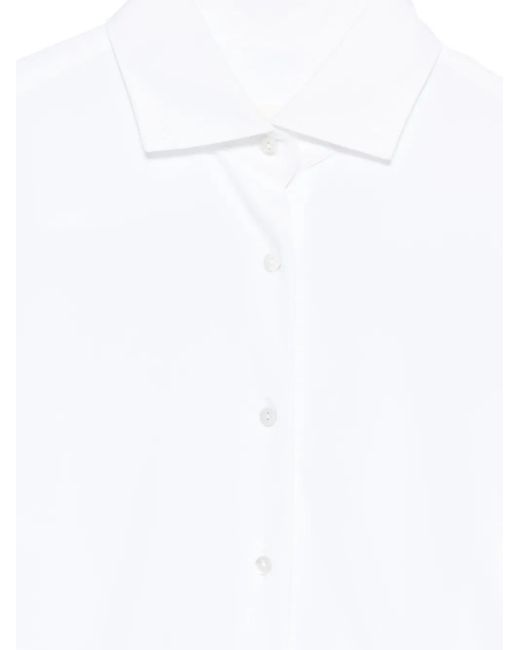 Xacus White Button-Up Shirt