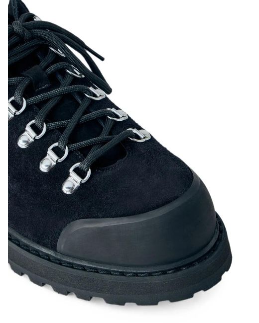 Diemme Blue Cornaro Lace-Up Boots for men