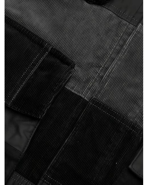 Chaqueta Con Diseño Patchwork Neighborhood de hombre de color Black