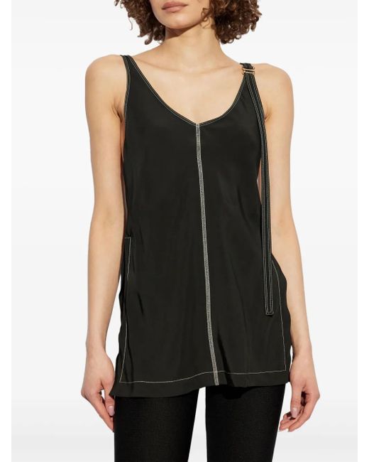 Sportmax Black Waser Tank Top