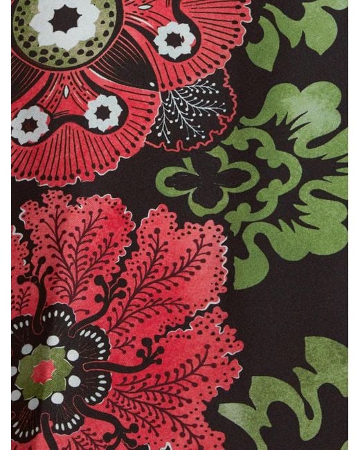 Jupe Réversible À Fleurs LaDoubleJ en coloris Black